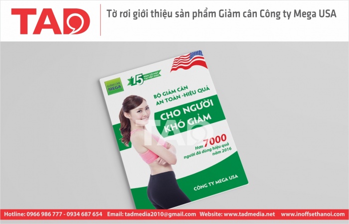 In tờ rơi - In TAD - Công Ty TNHH Tư Vấn Thiết Kế Và Quảng Cáo Truyền Thông TAD Việt Nam